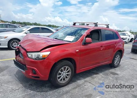 2011 Mitsubishi Outlander Sport Es из США, поврежденный, VIN JA4AP3AUXBZ006089